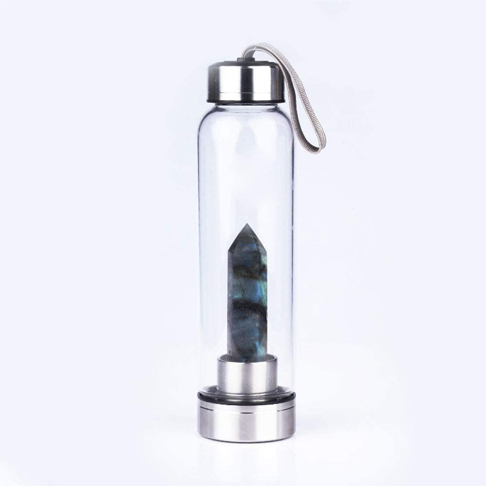 Labradorite Crystal Elixir Water Bottle