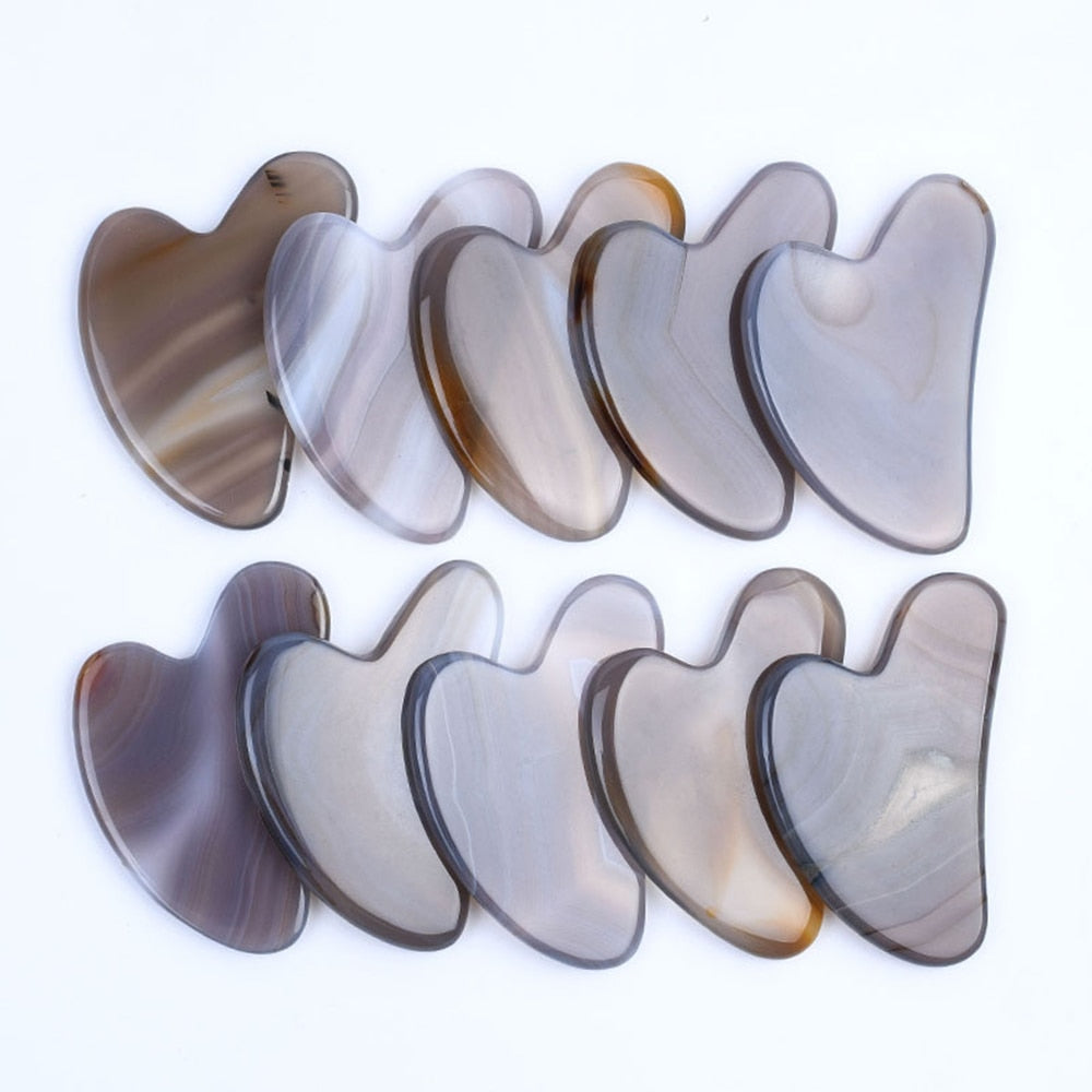 Grey Agate Gua Sha